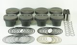 Mahle MS Piston Set SBC 358ci 4.030in Bore 3.480/3.500stk 6.0in Rod .927 Pin -5cc 10.4 CR Set of 8 thumbnail 3
