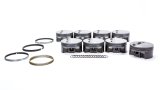 Mahle MS Piston Set SBC 358ci 4.030in Bore 3.480/3.500stk 6.0in Rod .927 Pin -5cc 10.4 CR Set of 8 thumbnail 5