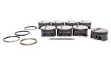 Mahle MS Piston Set SBC 358ci 4.040in Bore 3.480/3.500stk 5.7in Rod .927 Pin -5cc 10.4 CR Set of 8 thumbnail 5