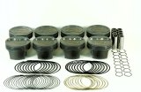 Mahle MS Piston Set SBC 358ci 4.040in Bore 3.480/3.5stk 6.125in Rod 0.927 Pin -16cc 9.3 CR Set of 8 thumbnail 5