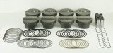 Mahle MS Piston Set SBC 400ci 4.125in Bore 3.5/3.75stk 6.125/6in Rod .927 Pin 12.3/13.1 CR Set of 8 thumbnail 2
