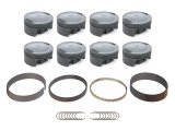Mahle MS Piston Set Hemi 6.4L 392ci 4.095in Bore 3.724in Stroke 6.200in Rod 11:1 CR Set of 8 thumbnail 1