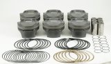 Mahle MS BMW N54 B30 3.0L 84.50mm x 31.7mm CH 17.2cc 314g 10.3CR Pistons (Set of 6) thumbnail 2