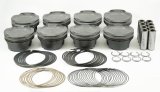 Mahle MS Piston Set Ford Coyote 314ci 3.701in Bore 3.650in Stroke 5.933in Rod .866 Pin -1cc 11CR thumbnail 1