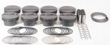 Mahle MS Piston Set Ford 364cid 4.125 1.090RCH 3.400stk 5.400rod .927pin -6.5cc 423g 10.4CR Set of 8 thumbnail 1