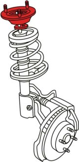 SPC Performance 00-10 Ford Focus Front Adjustable Strut Mount thumbnail 8