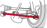 SPC Performance 92-99 BMW E36/99-06 E46 Single Rear Adjustable Camber Arm thumbnail 7