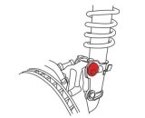 SPC Performance 07-13 Dodge/07-13 Freightliner/07-13 Mercedes Sprinter Van Front Adjuster Kit (Pair) thumbnail 1