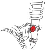 SPC Performance 07-13 Dodge/07-13 Freightliner/07-13 Mercedes Sprinter Van Front Adjuster Kit (Pair) thumbnail 3