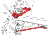 SPC Performance Steel Upper Adjustable Control Arm & Caster Rod 64.5-66 Ford Mustang (Pair) thumbnail 5