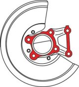 SPC Performance .75 deg. Ford Camber Shim thumbnail 2