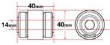 SPC Performance xAxis Sealed Flex Joint thumbnail 2