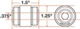 SPC Performance xAxis Sealed Flex Joint thumbnail 8