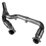 Kooks 14+ GM 1500 Series Truck 6.2L 3in x OEM Out GREEN Cat SS Y Pipe Kooks HDR Req thumbnail 3