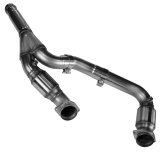 Kooks 14+ GM 1500 Series Truck 6.2L 3in x OEM Out GREEN Cat SS Y Pipe Kooks HDR Req thumbnail 5