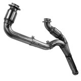 Kooks 14+ GM 1500 Series Truck 6.2L 3in x OEM Out GREEN Cat SS Y Pipe Kooks HDR Req thumbnail 6