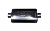 Kooks Universal 2 1/2in Center/Center Oval Muffler (4x8x12) thumbnail 2