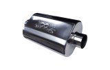 Kooks Universal 2 1/2in Center/Center Oval Muffler (4x8x12) thumbnail 3