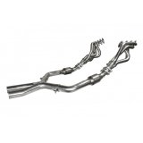 Kooks 05-10 Ford Mustang GT Manual 1 5/8in x 2 1/2in SS Long Tube Headers and OEM Catted SS X Pipe thumbnail 1
