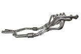 Kooks 05-10 Ford Mustang GT Manual 1 5/8in x 2 1/2in SS Long Tube Headers and OEM Catted SS X Pipe thumbnail 2