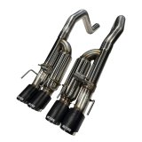 Kooks 09-13 Chevrolet Corvette Z06/ZR1 3in. Valved Axle-Back Exhaust w/ CF Tips thumbnail 1