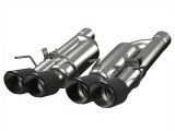 Kooks 09-13 Chevrolet Corvette Z06/ZR1 3in. Valved Axle-Back Exhaust w/ CF Tips thumbnail 3