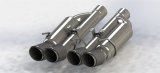 Kooks 09-13 Chevrolet Corvette Z06/ZR1 3in. Valved Axle-Back Exhaust w/ CF Tips thumbnail 4