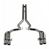 Kooks 18-24 Ford Mustang GT 5.0 3in. Valved Shotgun Cat-Back Exhaust - Carbon Tips thumbnail 2