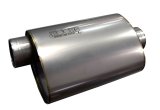 Kooks 3in Oval Center/Offset Muffler 12in Long Body Stainless Steel thumbnail 3