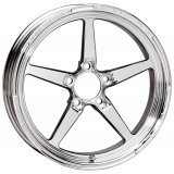 Weld Alumastar 1-Piece 17x4.5 / 5x4.75 BP / 2.25in. BS Polished Wheel - Non-Beadlock thumbnail 3