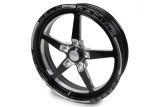 Weld Alumastar 1-Piece 17x4.5 / 5x4.5 BP / 2.25in. BS Black Wheel - Non-Beadlock thumbnail 4