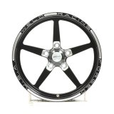 Weld Alumastar 1-Piece 17x4.5 / 5x4.75 BP / 2.25in. BS Black Wheel - Non-Beadlock thumbnail 2