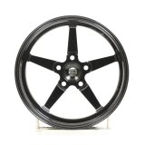 Weld Alumastar 1-Piece 17x4.5 / 5x4.75 BP / 2.25in. BS Black Wheel - Non-Beadlock thumbnail 3