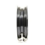 Weld Alumastar 1-Piece 17x4.5 / 5x4.75 BP / 2.25in. BS Black Wheel - Non-Beadlock thumbnail 5