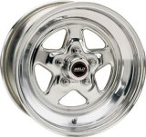 Weld ProStar 15x6 / 5x4.75 BP / 4.5in. BS Polished Wheel - Non-Beadlock thumbnail 1