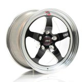Weld S71 17x10 / 5x120mm BP / 7.2in. BS Black Wheel (High Pad) - Non-Beadlock thumbnail 1