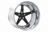 Weld S71 17x5 / 5x4.5 BP / 2.2in. BS Black Wheel (High Pad) - Non-Beadlock thumbnail 3