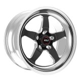 Weld S71 18x9 / 5x4.5 BP / 6.1in. BS Black Wheel (High Pad) - Non-Beadlock thumbnail 6