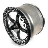 Weld S71 17x10 / 5x120mm BP / 7.2in. BS Black Wheel (High Pad) - Black Single Beadlock MT thumbnail 1