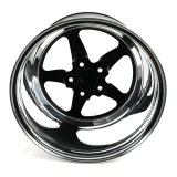 Weld S71 17x10 / 5x120mm BP / 7.2in. BS Black Wheel (High Pad) - Black Single Beadlock MT thumbnail 3