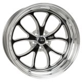 Weld S76 20x8 / 5x120mm BP / 5.3in. BS Black Wheel (High Pad) - Non-Beadlock thumbnail 4