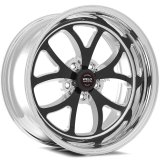 Weld S76 20x8 / 5x120mm BP / 5.3in. BS Black Wheel (High Pad) - Non-Beadlock thumbnail 6