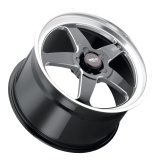 Weld S104 19x9.5 Ventura 5x114.3 ET30 BS6.4 Gloss BLK MIL DIA 72.56 thumbnail 3
