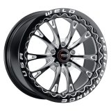 Weld Belmont Beadlock 18x10.5 / 5x120.65 BP / ET65 BS8.25 Gloss Black MIL DIA 78.1 thumbnail 2
