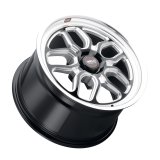 Weld Racing 17x10 Laguna Drag 5x112 ET40 BS7.1 Gloss BLK MIL DIA 78.1 thumbnail 3