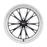 Weld Belmont Drag 18x5 / 5x120 BP / ET-23 BS2.1 Gloss Black MIL DIA 78.1 thumbnail 3