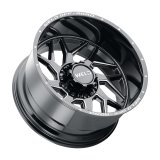 Weld Off-Road W117 22X10 Fulcrum 6X135 6X139.7 ET-18 BS4.75 Gloss Black MIL 106.1 thumbnail 1