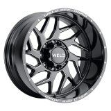 Weld Off-Road W117 22X10 Fulcrum 6X135 6X139.7 ET-18 BS4.75 Gloss Black MIL 106.1 thumbnail 2