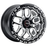 Weld S907 15X10 Laguna Beadlock 5X115 ET22 BS6.4 Gloss Black MIL Dia 78.1 thumbnail 4