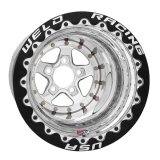 Weld Alumastar 2.0 15x14 / 5x4.75 BP / 4in. BS Polished Wheel thumbnail 2